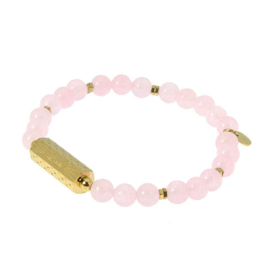 Les Cleias Paris - Бижута - Гривни - Bracelet acier pierres Léonard Live to Love - Love|Labels