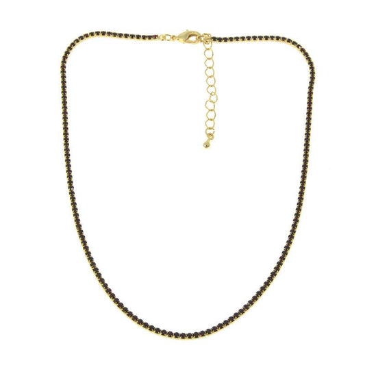 Les Cleias Paris - Бижута - Колиета - Ruby Rhinestone Choker - Love|Labels