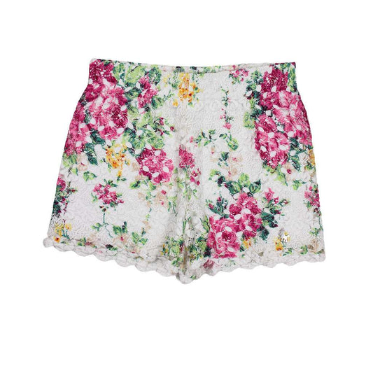 Lu Lu - Шорти - Floral Print Lace Shorts - Love|Labels