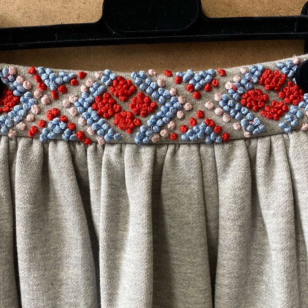 MANOUSH - Поли - Ethno Frenchie Skirt - Love|Labels