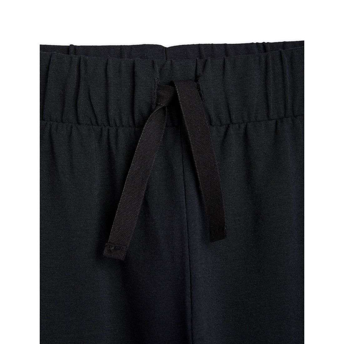Mini Rodini - Панталони - Basic Trousers Black - Love|Labels