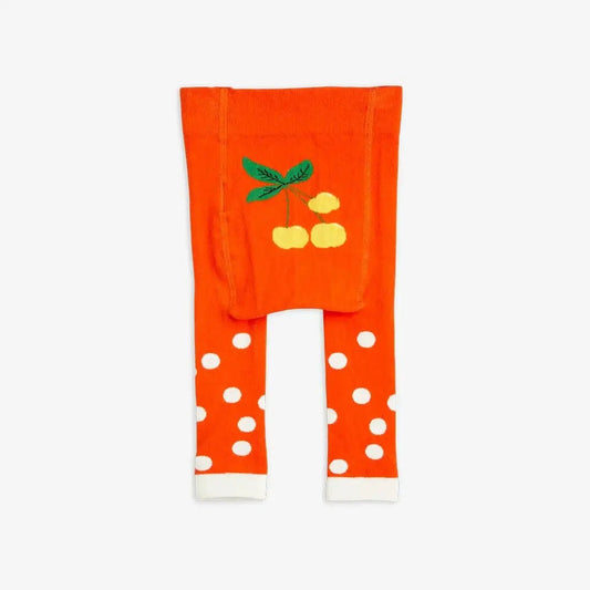 Mini Rodini - Аксесоари - Други - Cherry Anti - Slip Baby Tights - Love|Labels