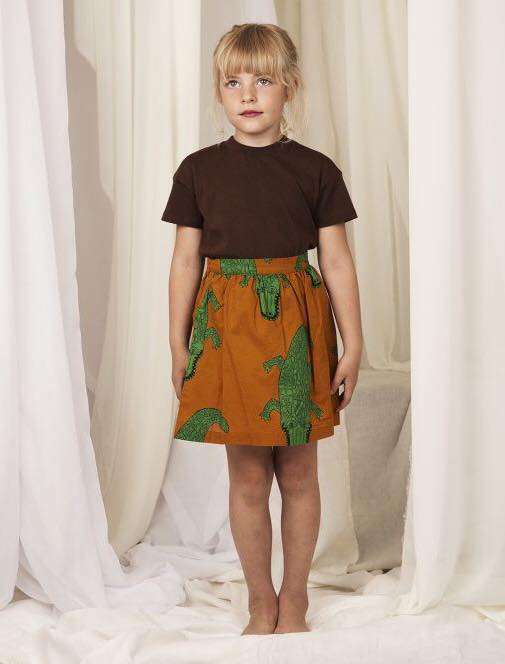 Mini Rodini - Поли - Crocodiles High Waisted Skirt - Love|Labels