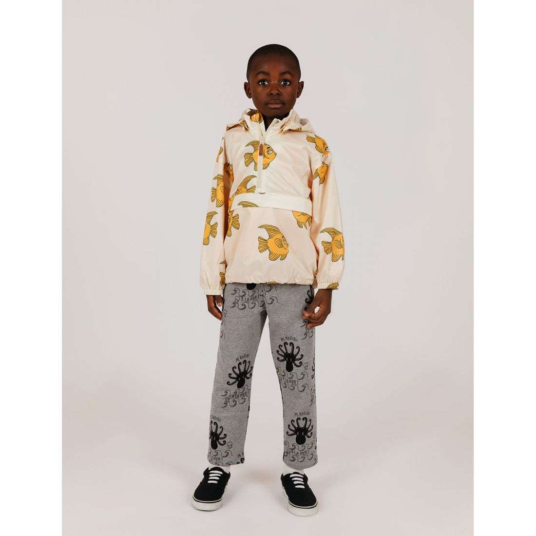 Mini Rodini - Панталони - La Piovra Print Joggers - Love|Labels