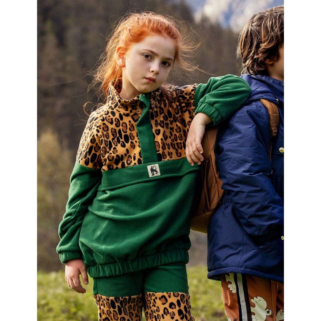Mini Rodini - Панталони - Leo&Green Polar Joggers - Love|Labels
