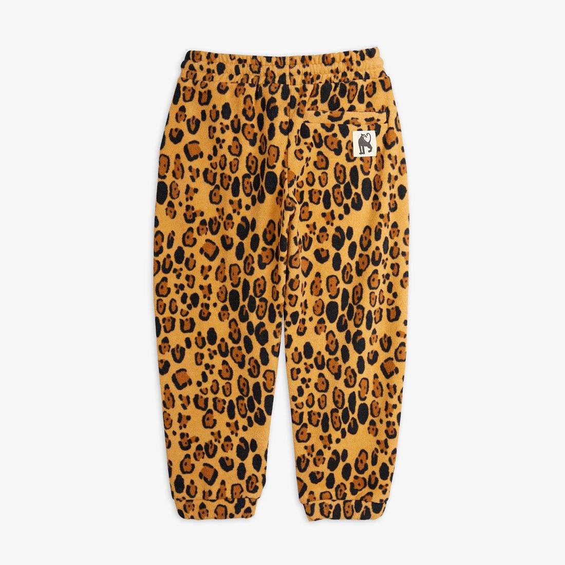 Mini Rodini - Панталони - Leopard Fleece Trousers - Love|Labels