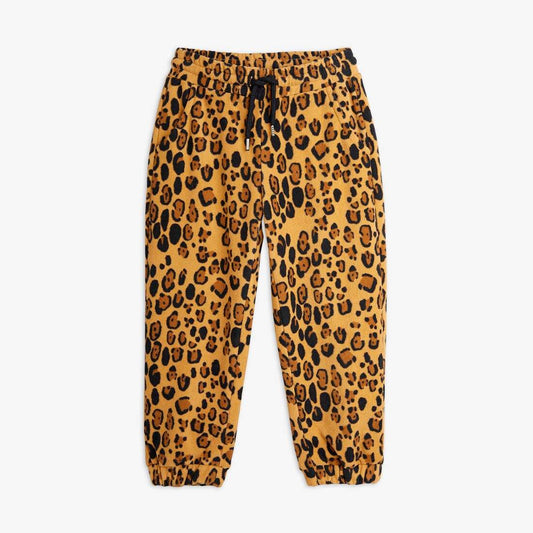 Mini Rodini - Панталони - Leopard Fleece Trousers - Love|Labels