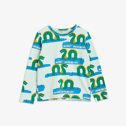 Mini Rodini - Блузи - Loch Ness Long - Sleeve T-Shirt - Love|Labels