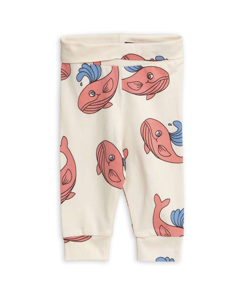 Mini Rodini - Клинове - Pink Whales Leggings - Love|Labels