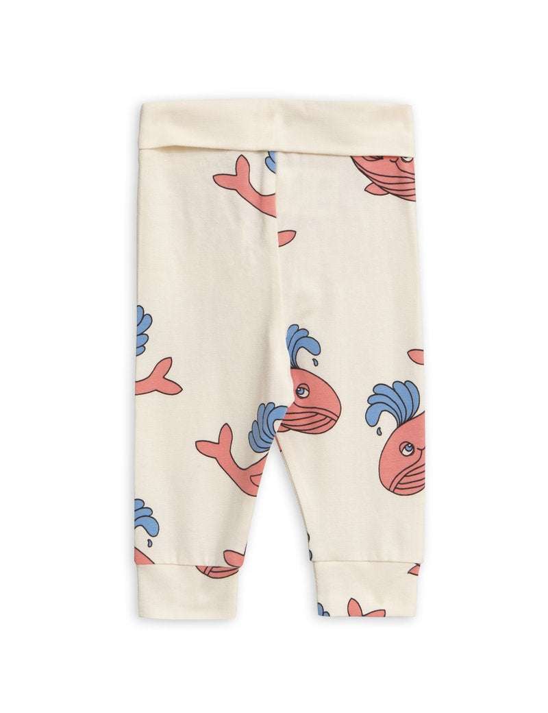 Mini Rodini - Клинове - Pink Whales Leggings - Love|Labels