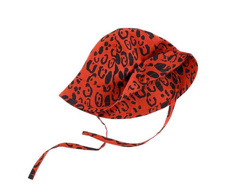 Mini Rodini - Аксесоари - Шапки - Red Leo Hat - Love|Labels
