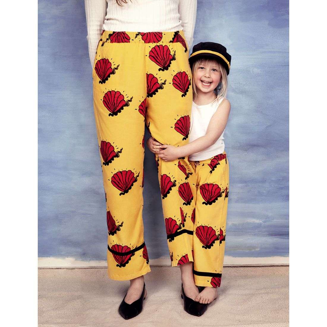 Mini Rodini - Панталони - Red Mussels Pants - Love|Labels