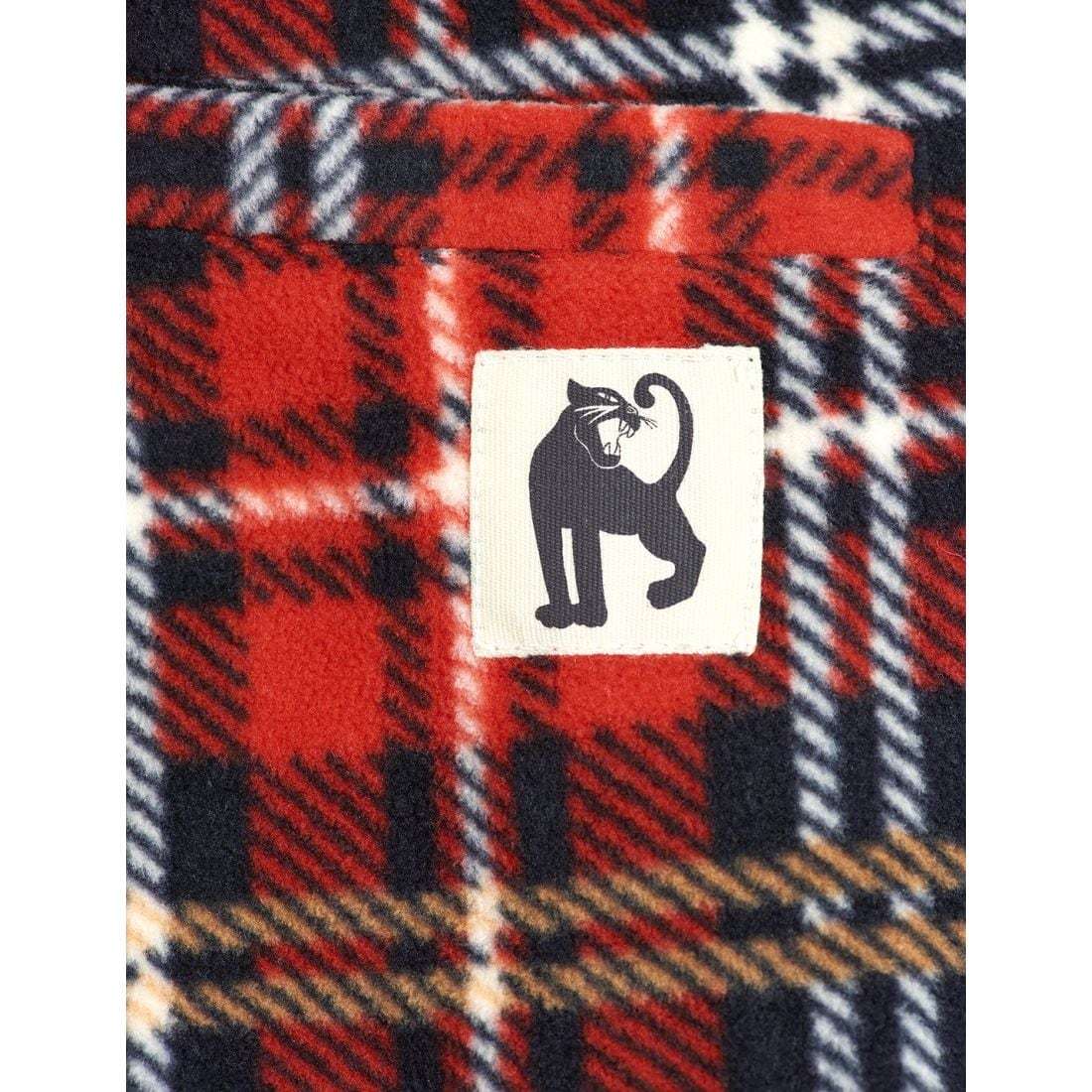 Mini Rodini - Панталони - Red Polar Checked Pants - Love|Labels