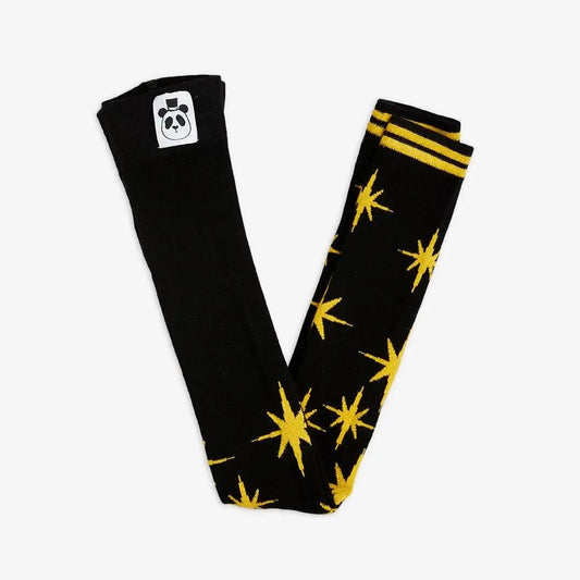 Mini Rodini - Аксесоари - Други - Stars Tights Black - Love|Labels