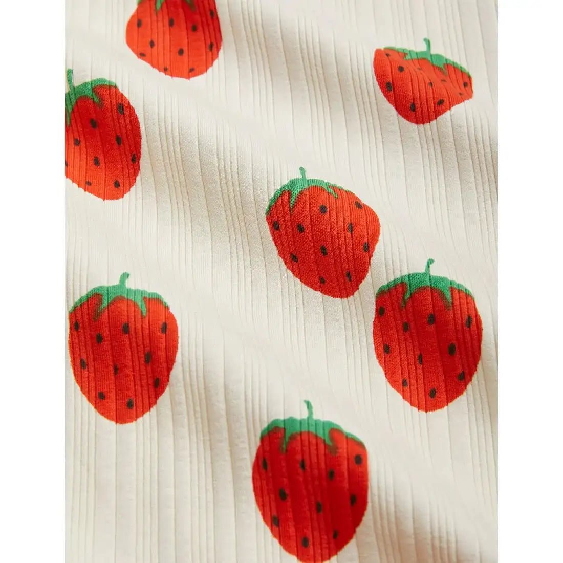 Mini Rodini - Клинове - Strawberries Newborn Leggings - Love|Labels
