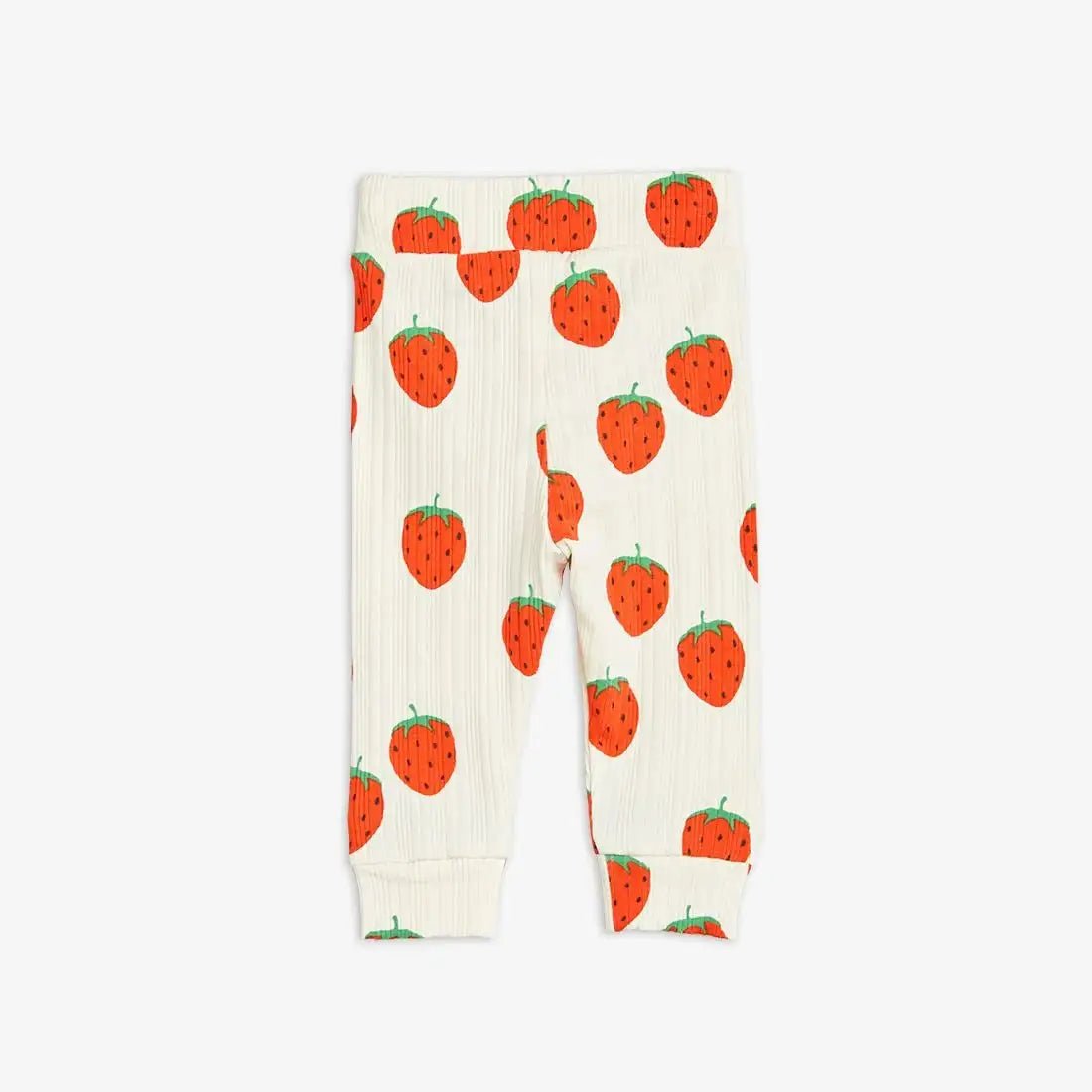 Mini Rodini - Клинове - Strawberries Newborn Leggings - Love|Labels