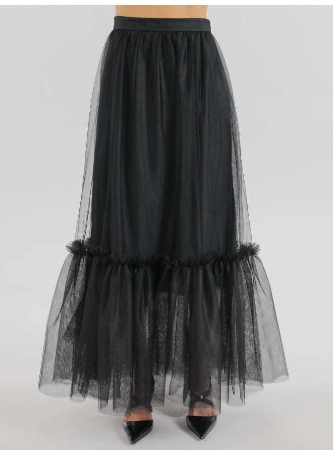 MSGM - Поли - High - Waisted Tulle Skirt - Love|Labels