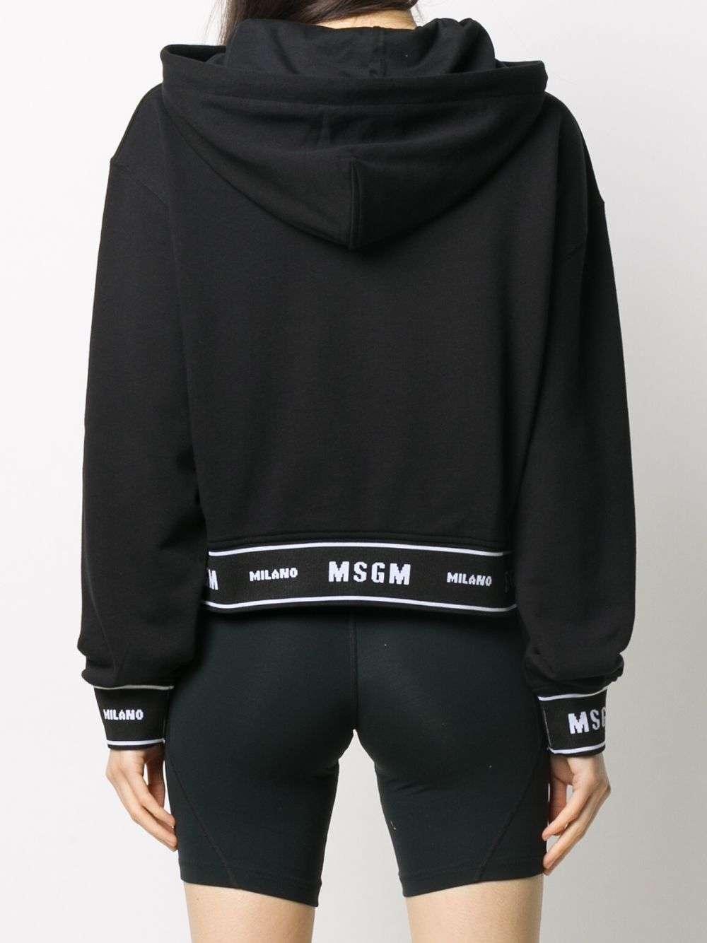 MSGM - Блузи - Logo - Tape Hoodie - Love|Labels