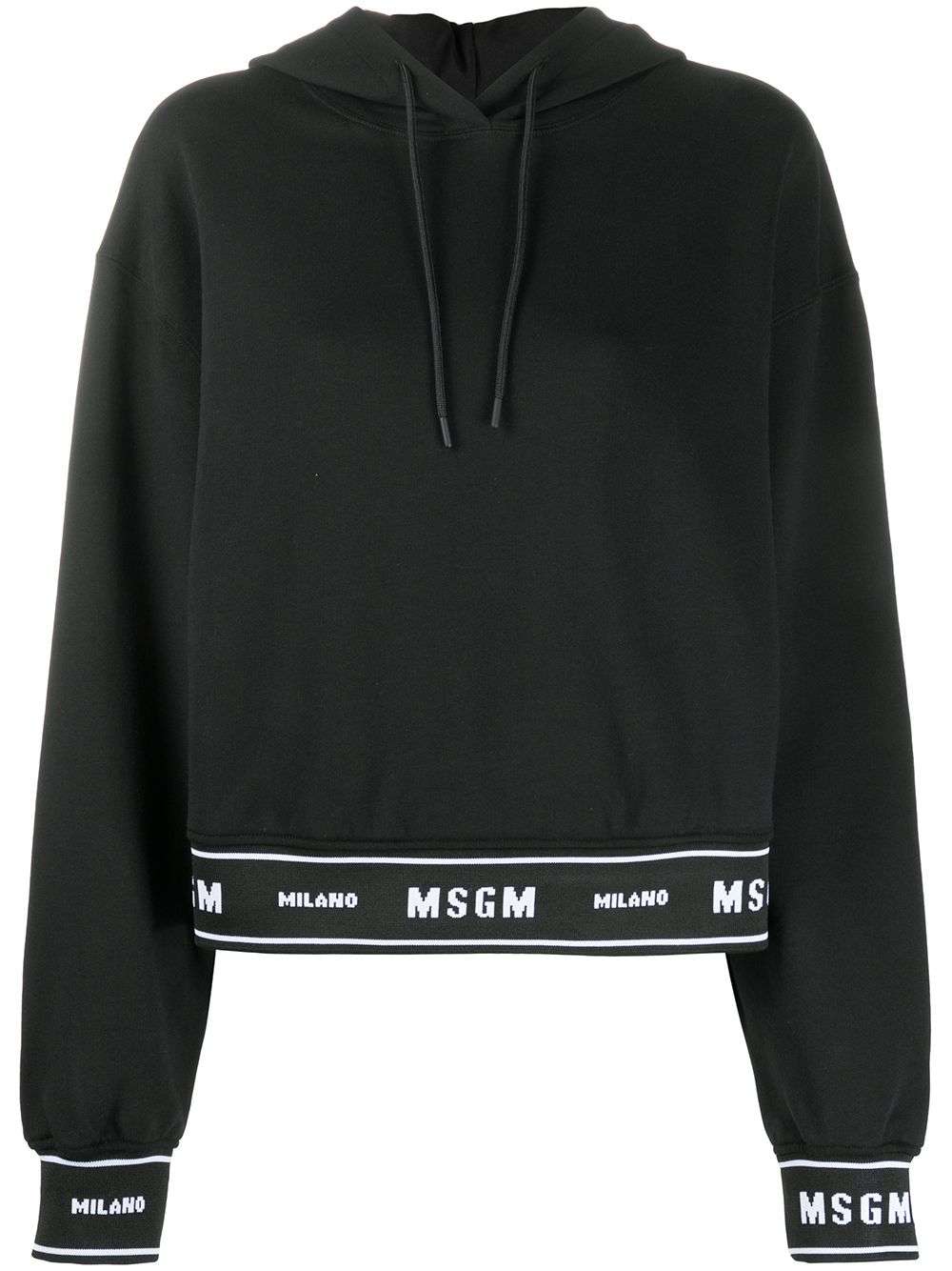 MSGM - Блузи - Logo - Tape Hoodie - Love|Labels