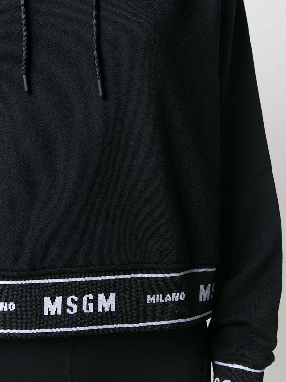 MSGM - Блузи - Logo - Tape Hoodie - Love|Labels