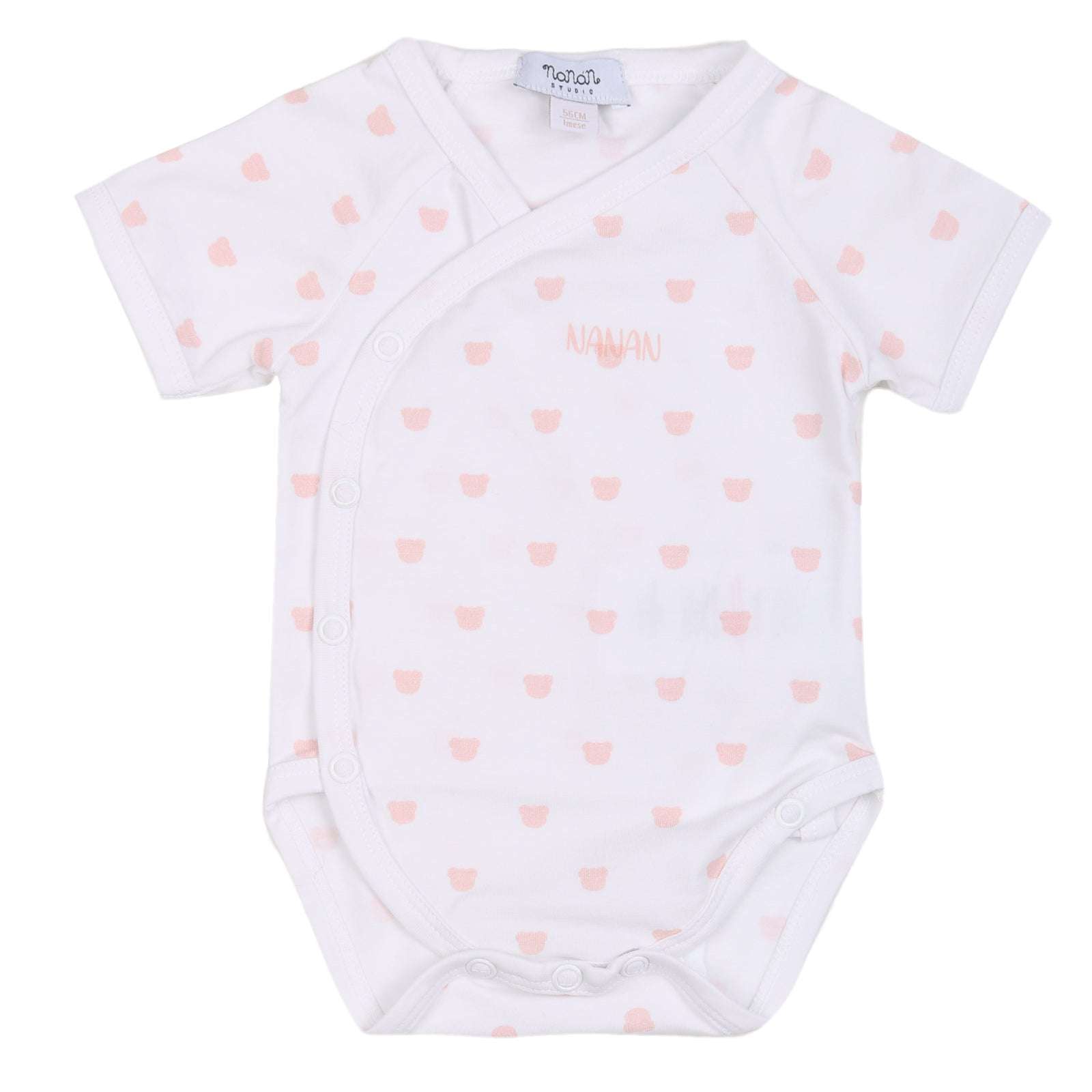NANAN - Ромпери - Teddy Pink Print Body - Love|Labels