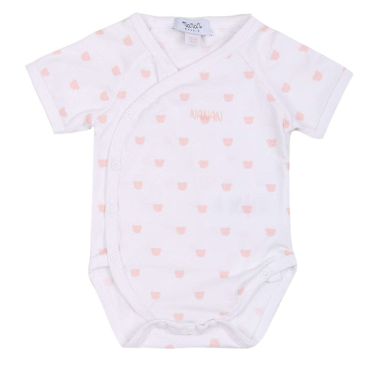 NANAN - Ромпери - Teddy Pink Print Body - Love|Labels