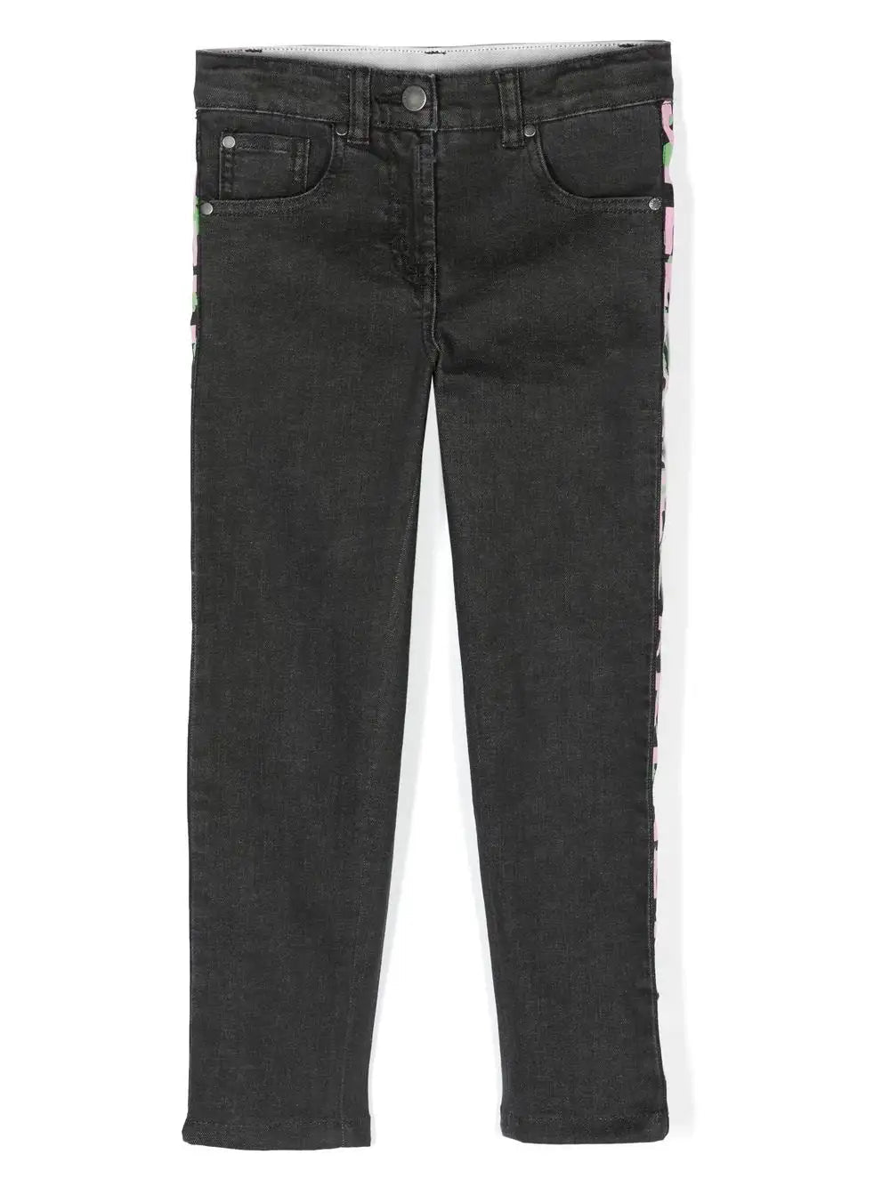 Stella McCARTNEY Kids - Панталони - Black Jeans Logo Band - Love|Labels