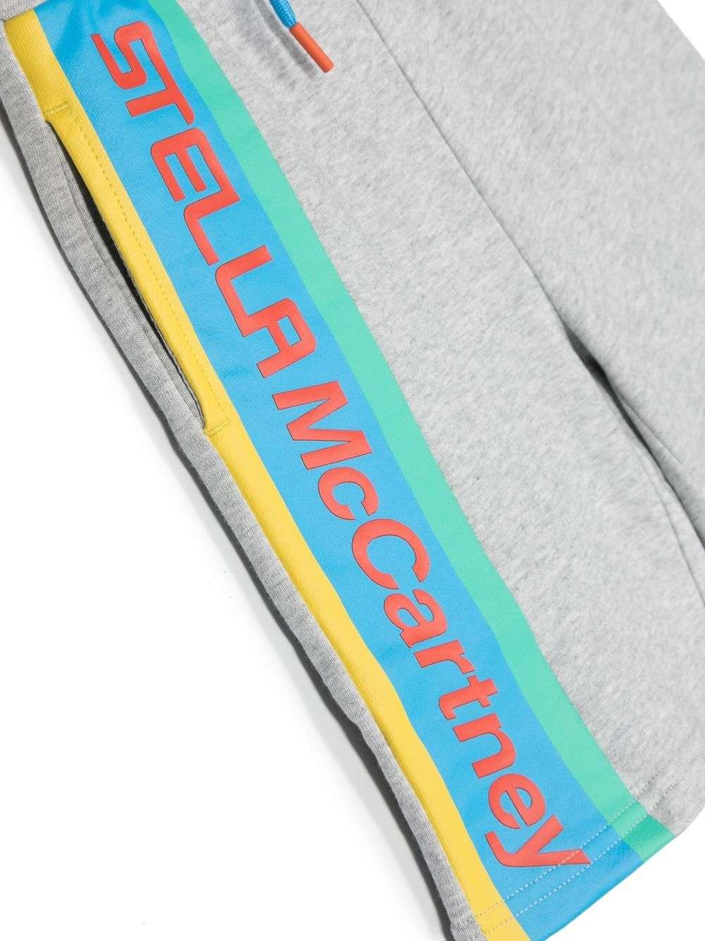 Stella McCARTNEY Kids - Шорти - Logo - Print Track Shorts - Love|Labels