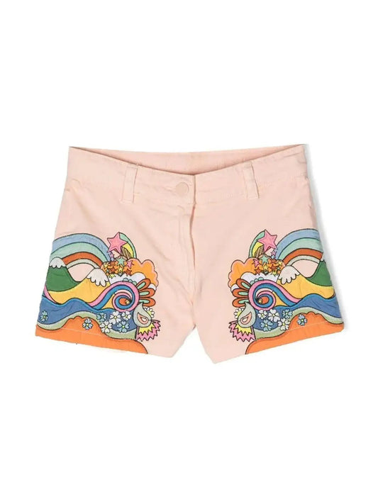 Stella McCARTNEY Kids - Шорти - Love To Dream Printed Shorts - Love|Labels