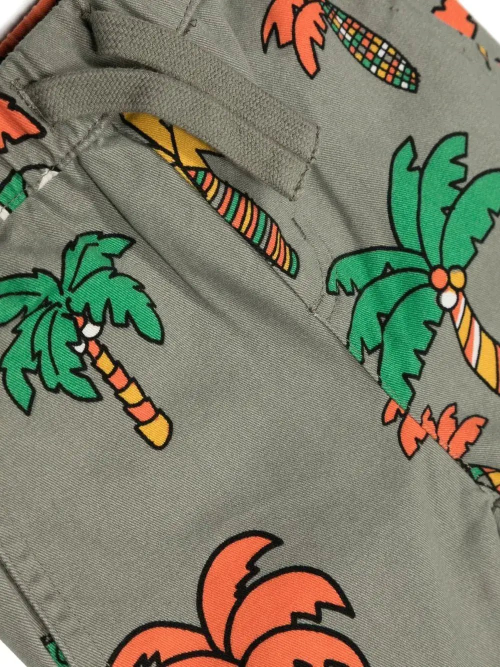 Stella McCARTNEY Kids - Панталони - Palm - Tree Cotton Trousers - Love|Labels