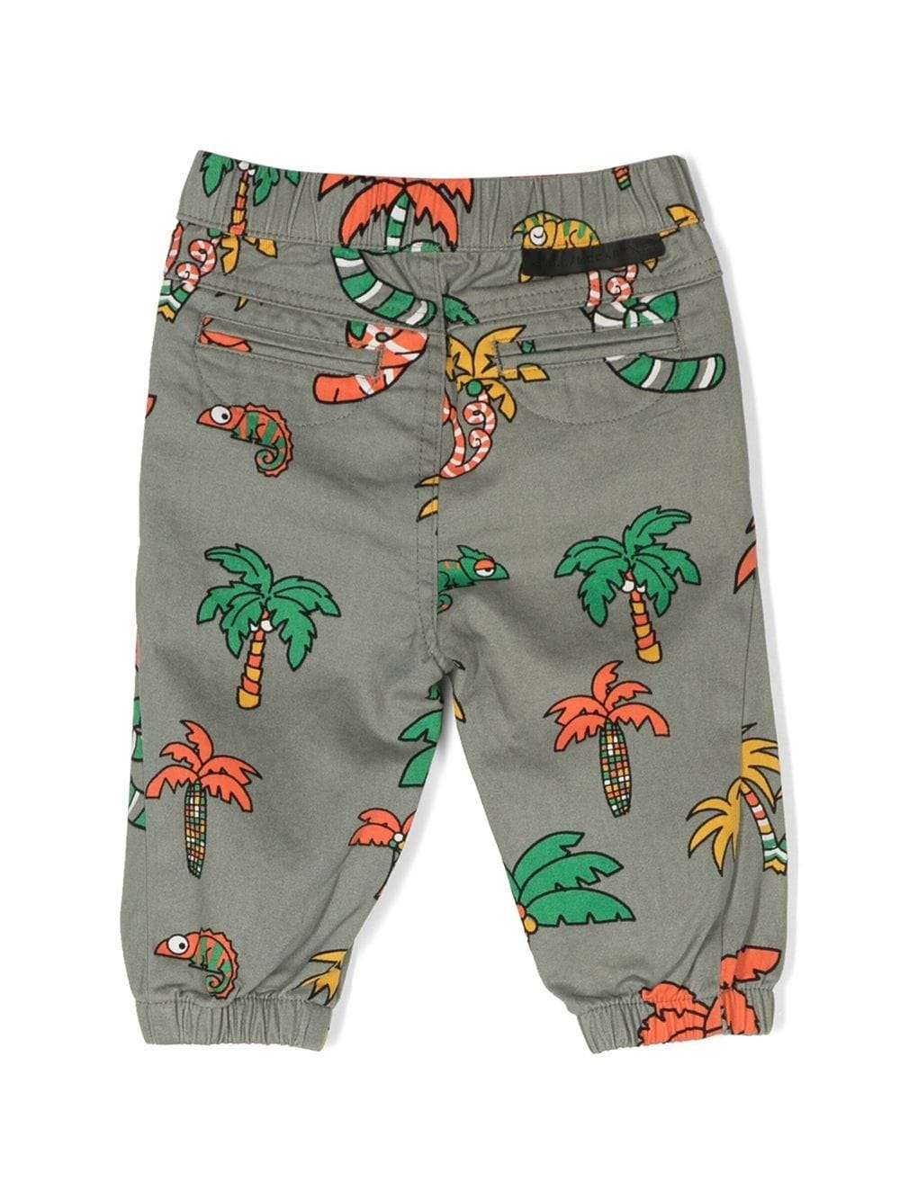 Stella McCARTNEY Kids - Панталони - Palm - Tree Cotton Trousers - Love|Labels