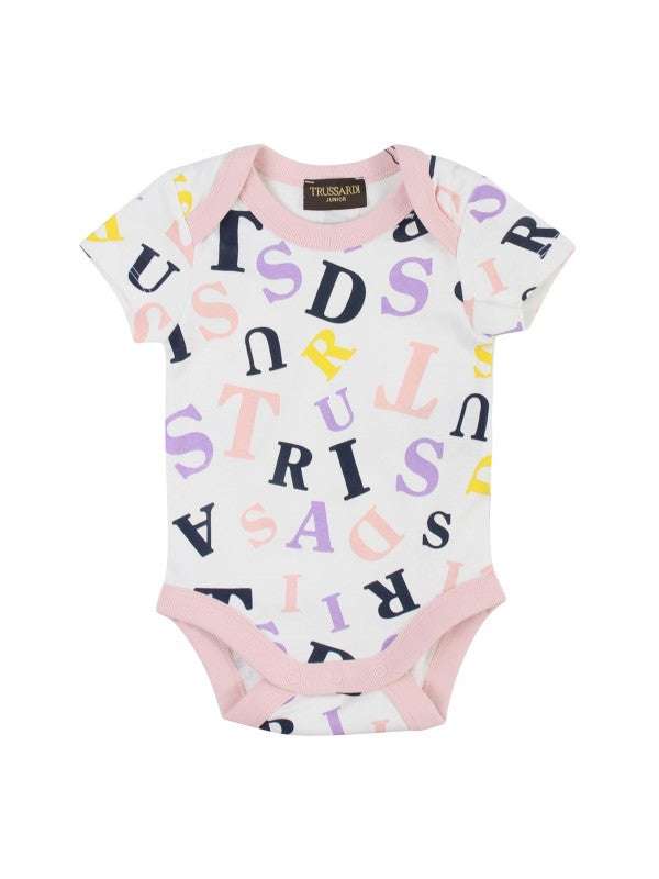 TRUSSARDI Kids - Ромпери - Colorful Letters Body - Love|Labels