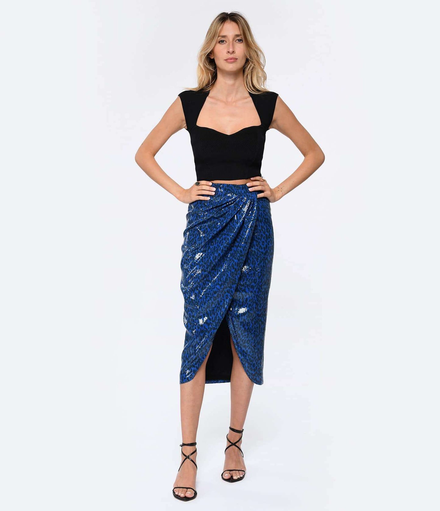 Zadig&Voltaire - Поли - Jamelia Sequins Leo Skirt - Love|Labels