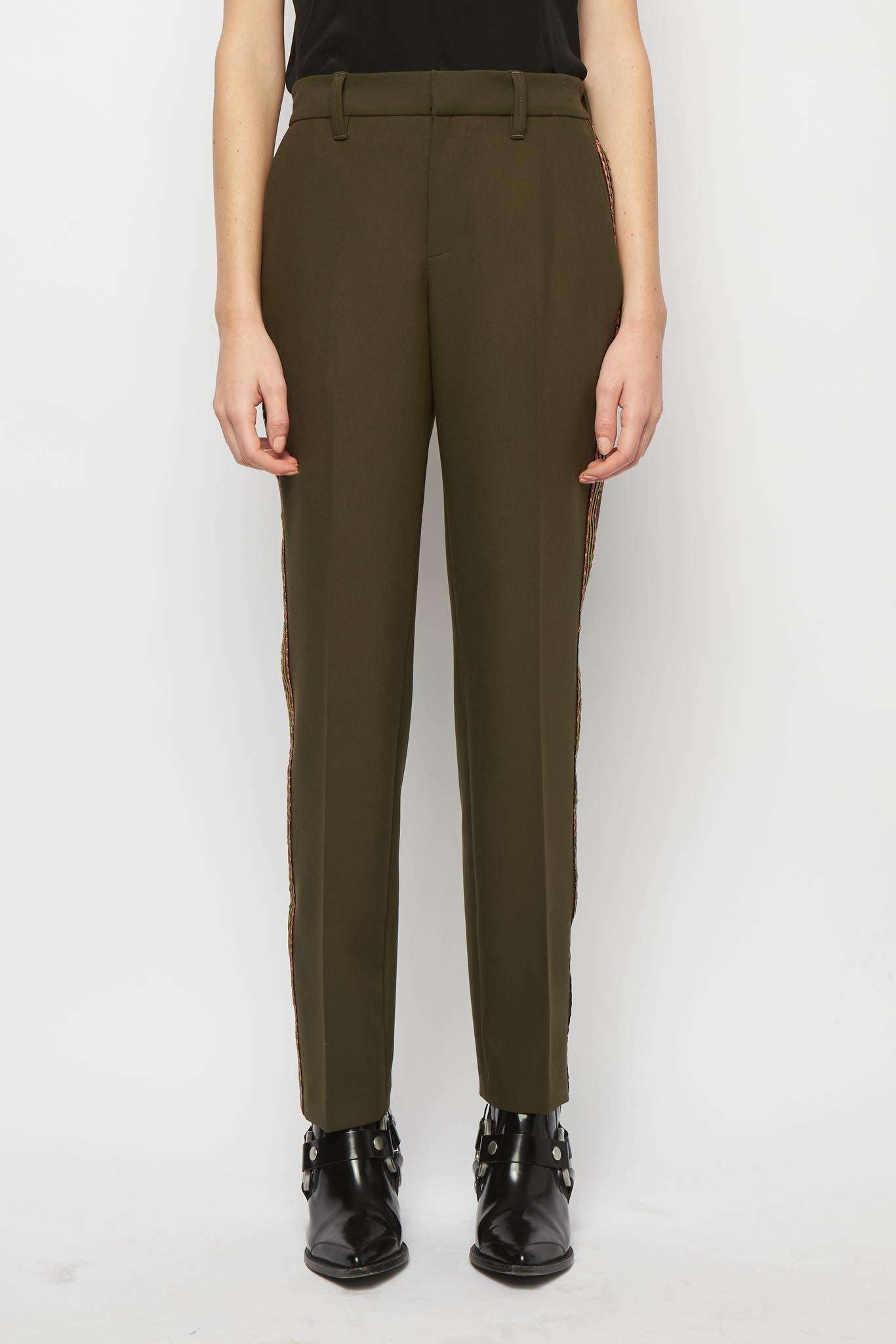 Zadig&Voltaire - Панталони - Pomelo Khaki Pants - Love|Labels