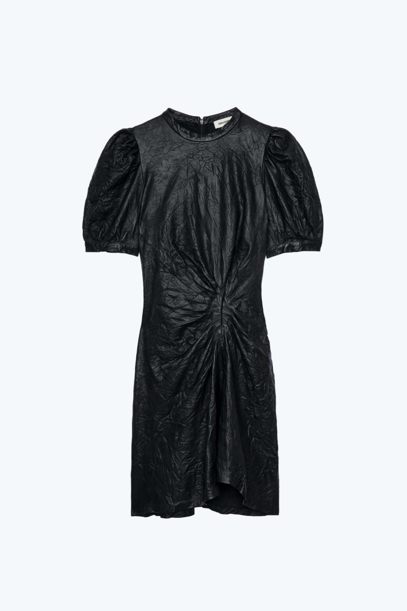 Zadig&Voltaire - Рокли - Rixe Creased Leather Dress - Love|Labels