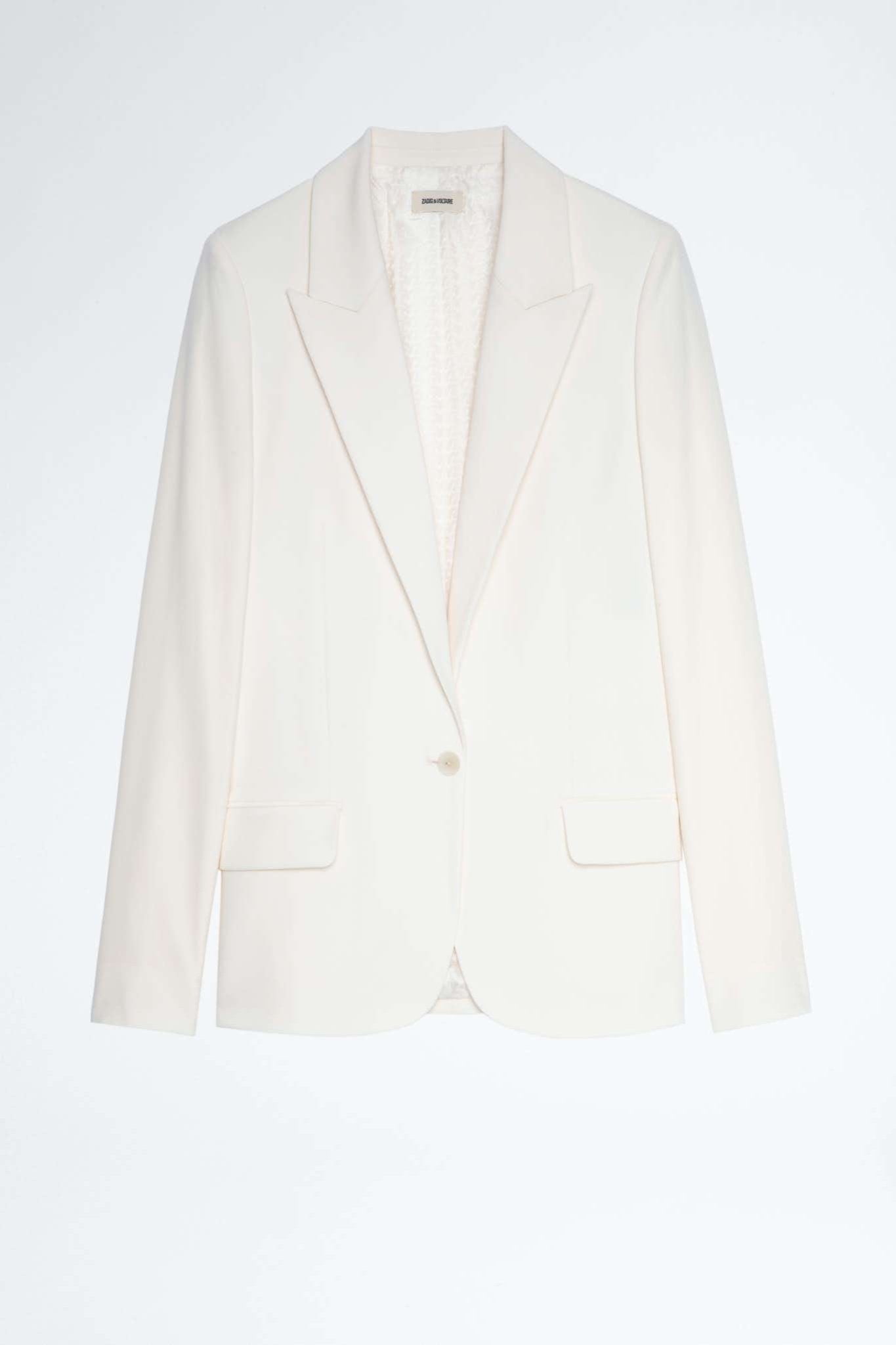 Zadig&Voltaire - Сака - Voyage White Blazer - Love|Labels