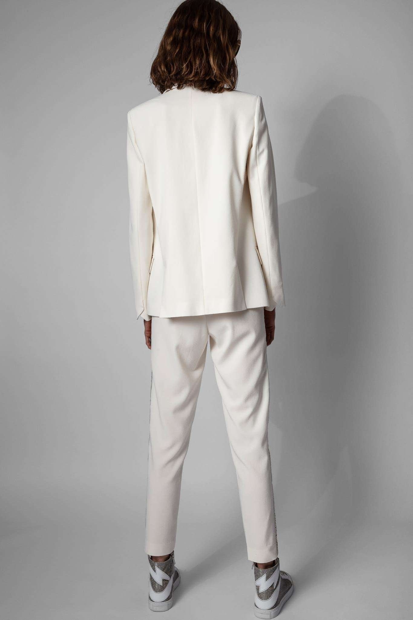 Zadig&Voltaire - Сака - Voyage White Blazer - Love|Labels