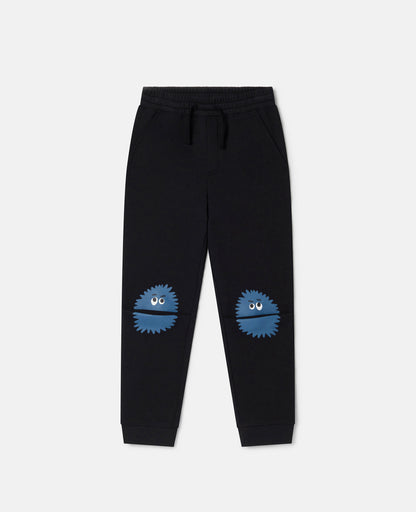 Monster Face Knee Patch Joggers