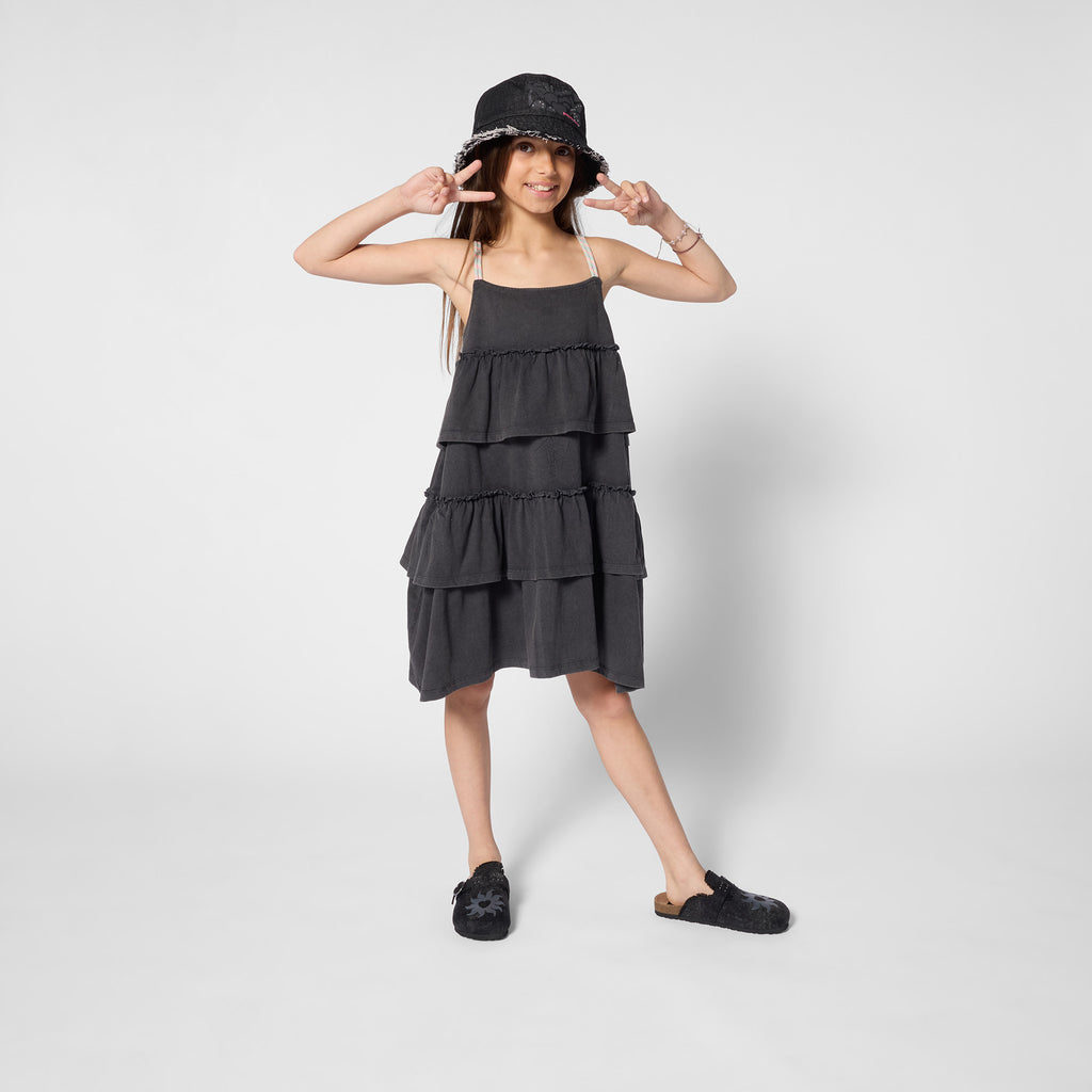 Ruffled Tiered Dress