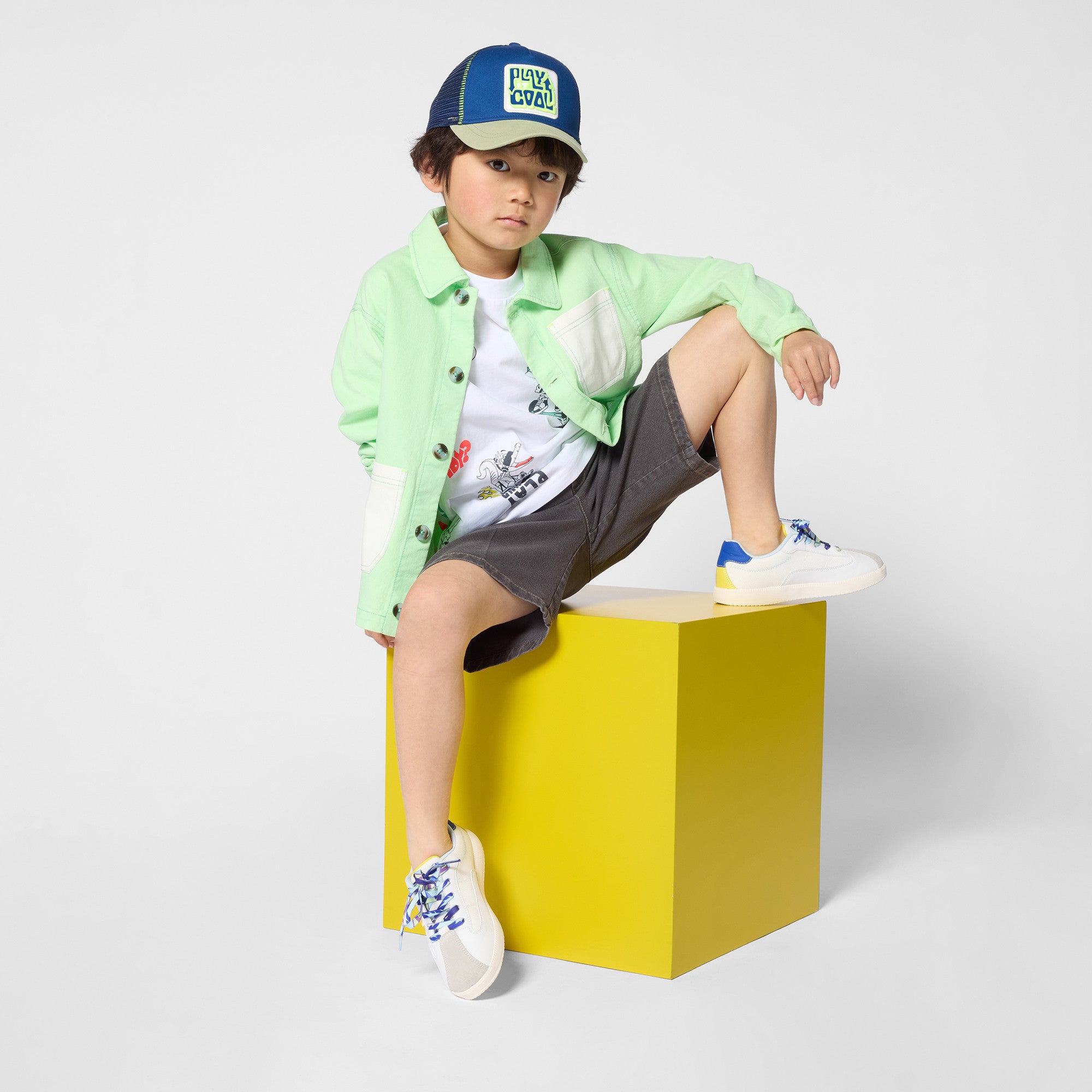 All-Over Graphic Print T-Shirt