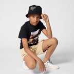 Graphic Print Black T-Shirt