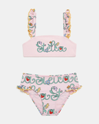 2-Piece Stella Vine Print Swimsuit