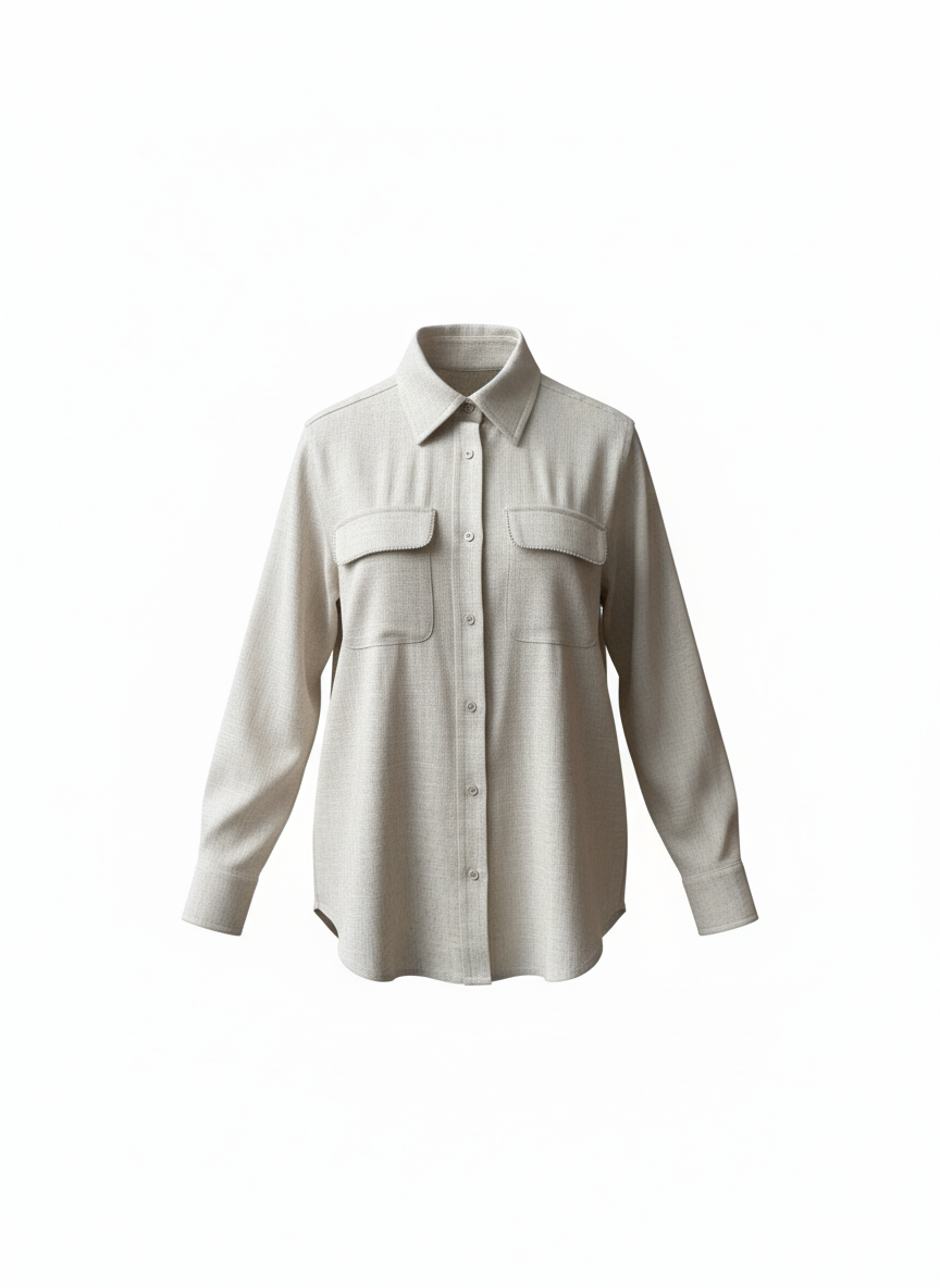 Linen Crystals Shirt