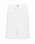 White Studded Skirt