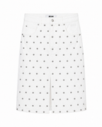 White Studded Skirt