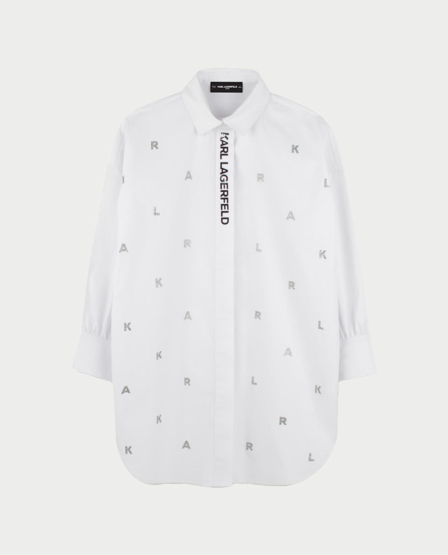 Long Sleeve Letters Dress