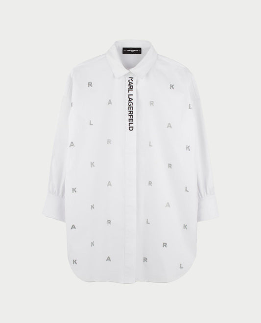 Long Sleeve Letters Dress