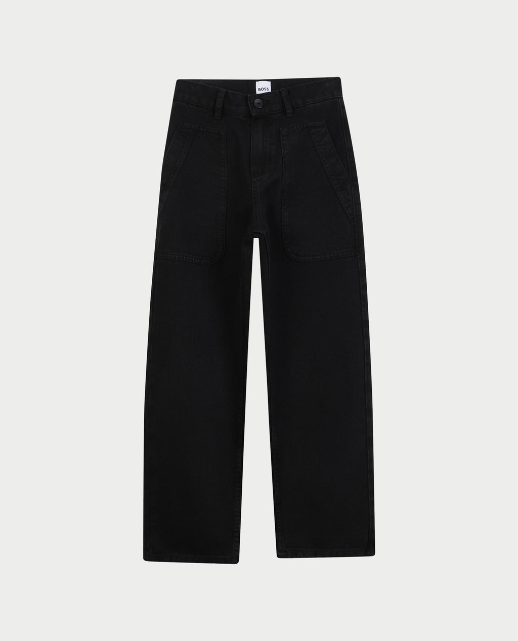 Black Pockets Jeans