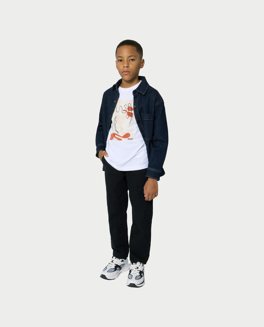 Black Pockets Jeans