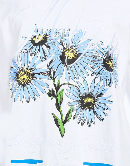 Flower Graphics T-Shirt